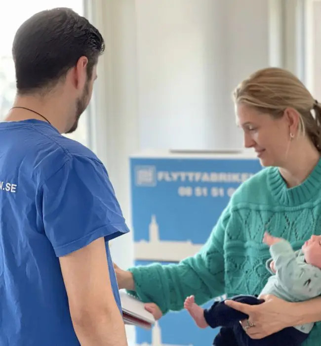 Flytta med familj Stockholm