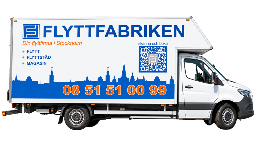 flyttfabriken flyttbil - bohagsflytt, företagsflytt