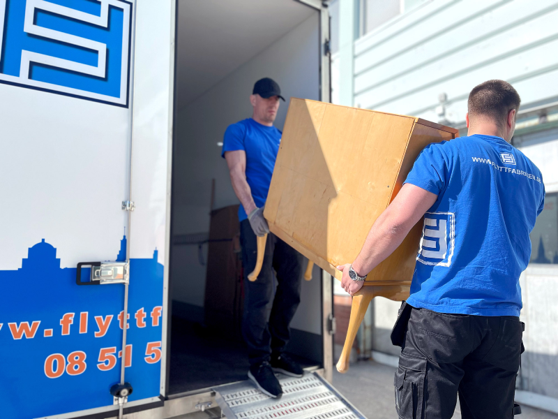 bohagsflytt stockholm flyttbil